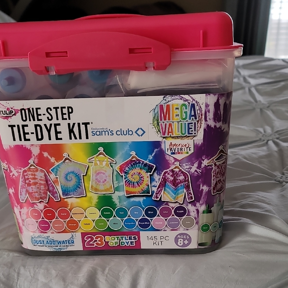 Tulip One-Step Tie-Dye Kit - Pink Lid